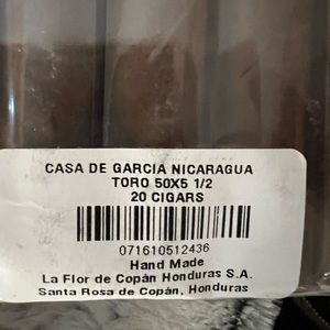 casa de garcia nicaragua cigars